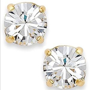 Authentic Kate Spade diamond studs